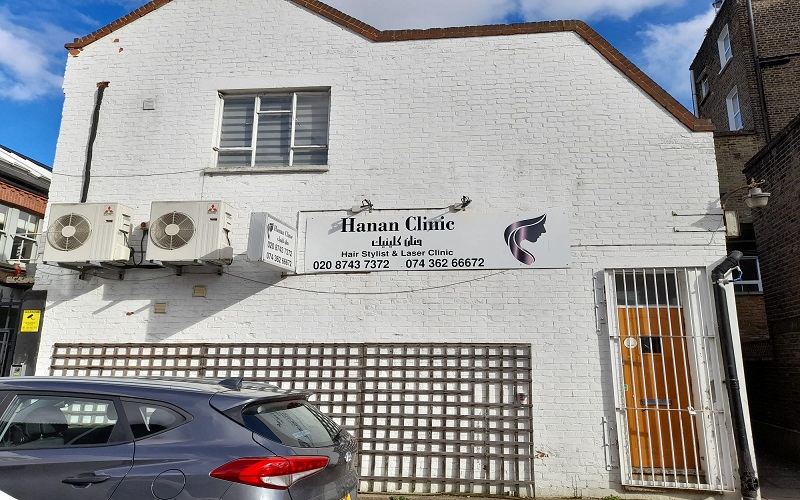 laser hair removal clinic building