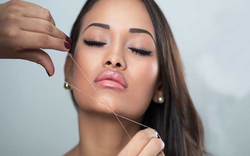 threading cheeks in west london