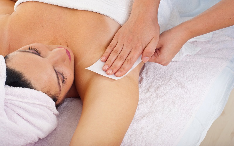 waxing under arms in holland park